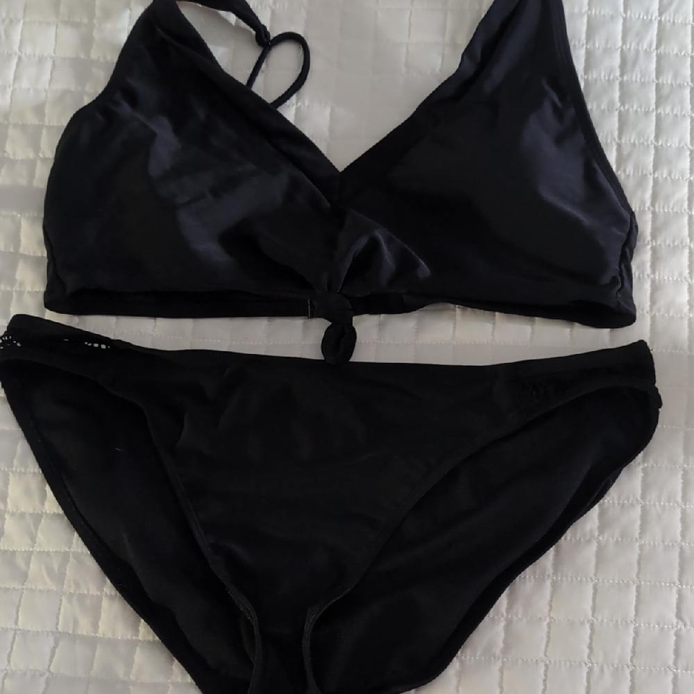 No Boundaries Black Swimwear